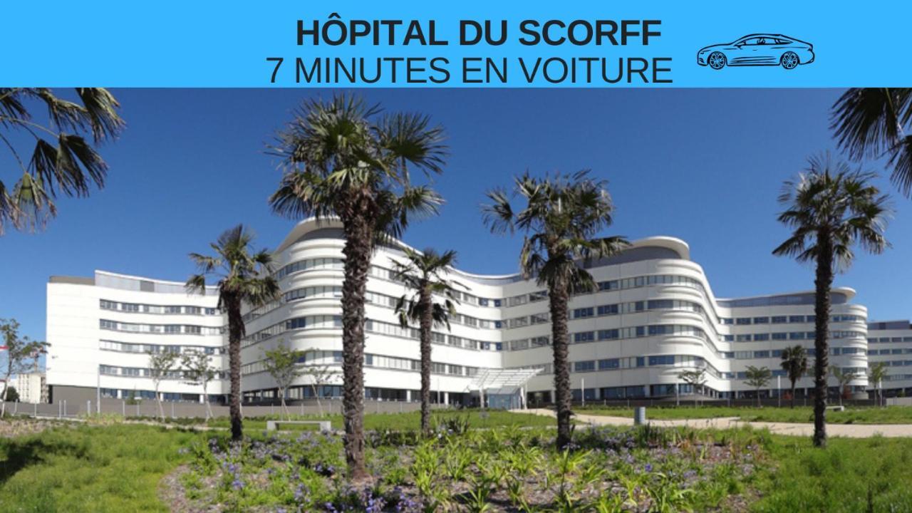 Residence Duguay - Centre Ville - Porte B - Appartements Tout Confort - Neuf - Nouveau ロリアン エクステリア 写真